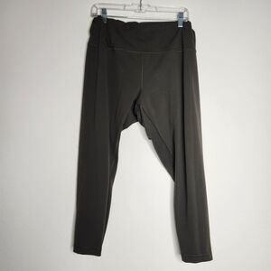 Lululemon Womens Size 20 Legacy Green Align High-Rise 26" Pant Drawstring